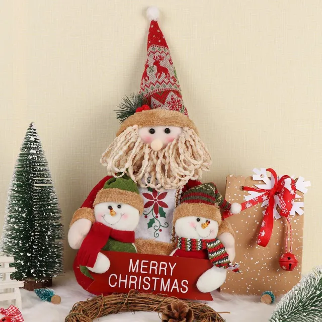 Christmas Decoration Supplies Home Decoration Christmas Gift Santa Claus Snowman Ornaments - Shop at LoveMi