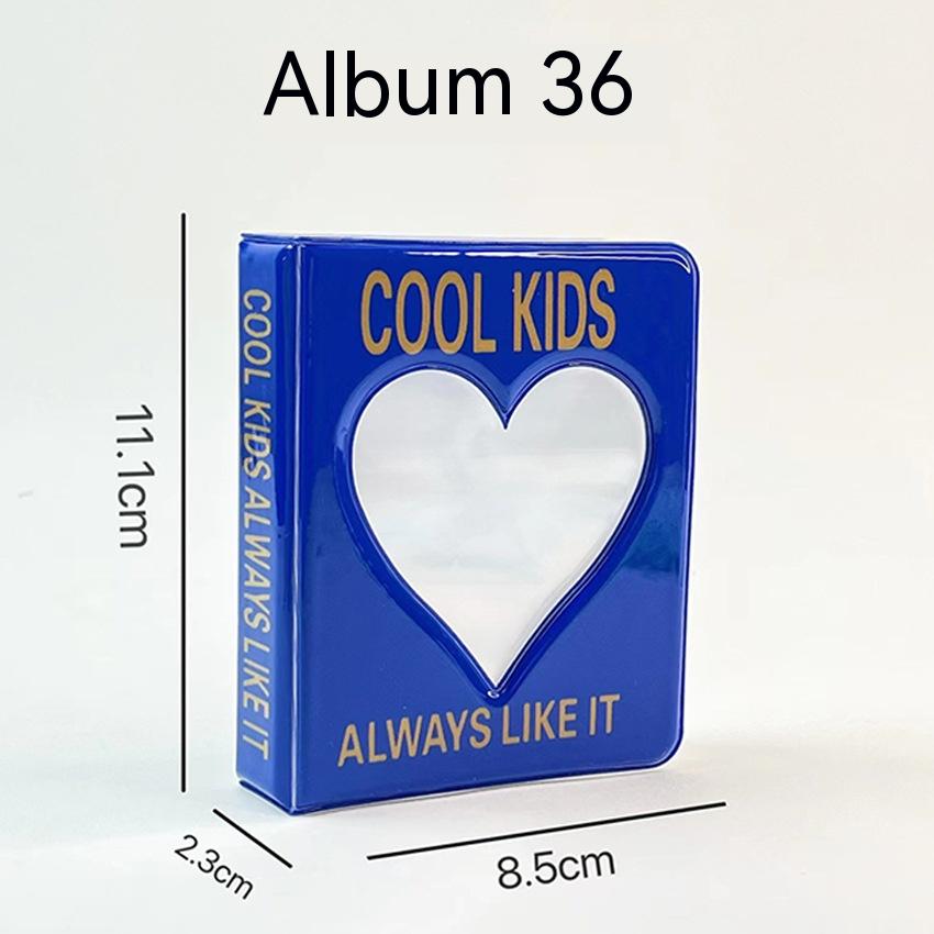 Title 4, Cutout Love Mini Plug-in Album Business Card Album