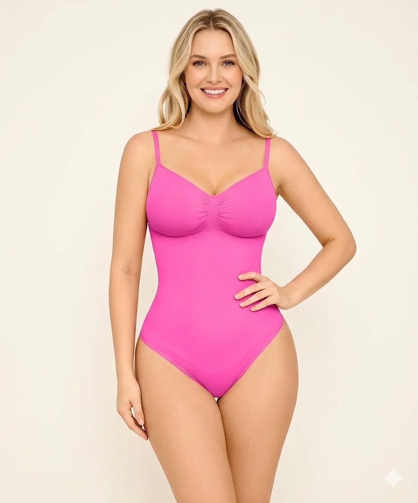 Seamless Covered Bust Jumpsuit Thong Bodysuit Fit Comfort Slimming Womenswear 1 Breathable Hip Tops Soft Deals For You Days Springtok SpringStatements - imagen 1