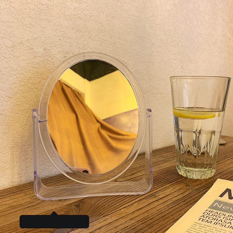 Specchio per mirror per makeup trasparente reversibile semplice