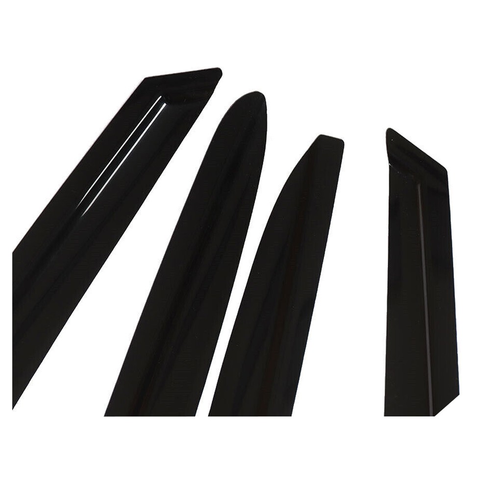Window Visors Smoke Sun Rain Vent Guards Shade — foto 2