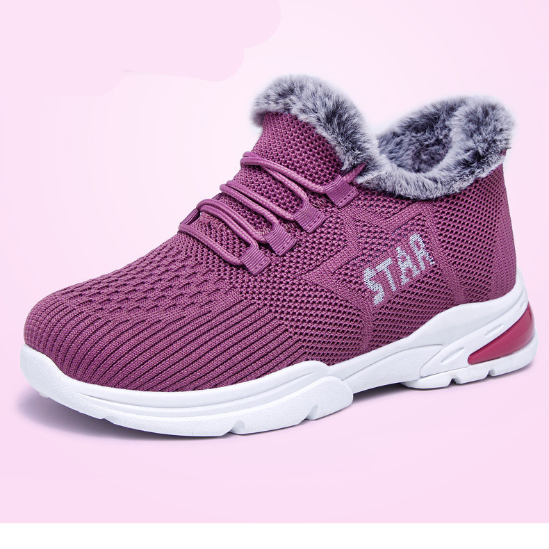 Fashion Casual Plus Velvet Thick Cotton Shoes