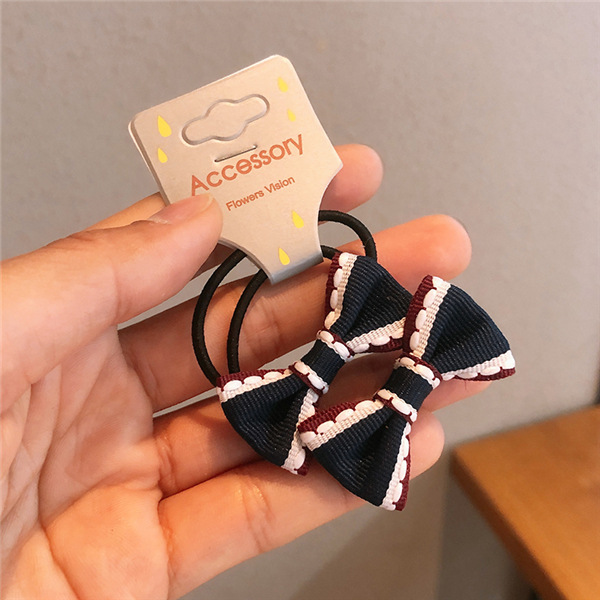 One card for navy blue crochet