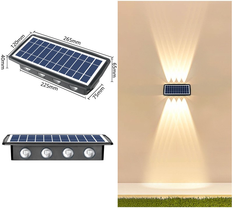 Solar Outdoor Wall Lights Waterproofing — foto 2