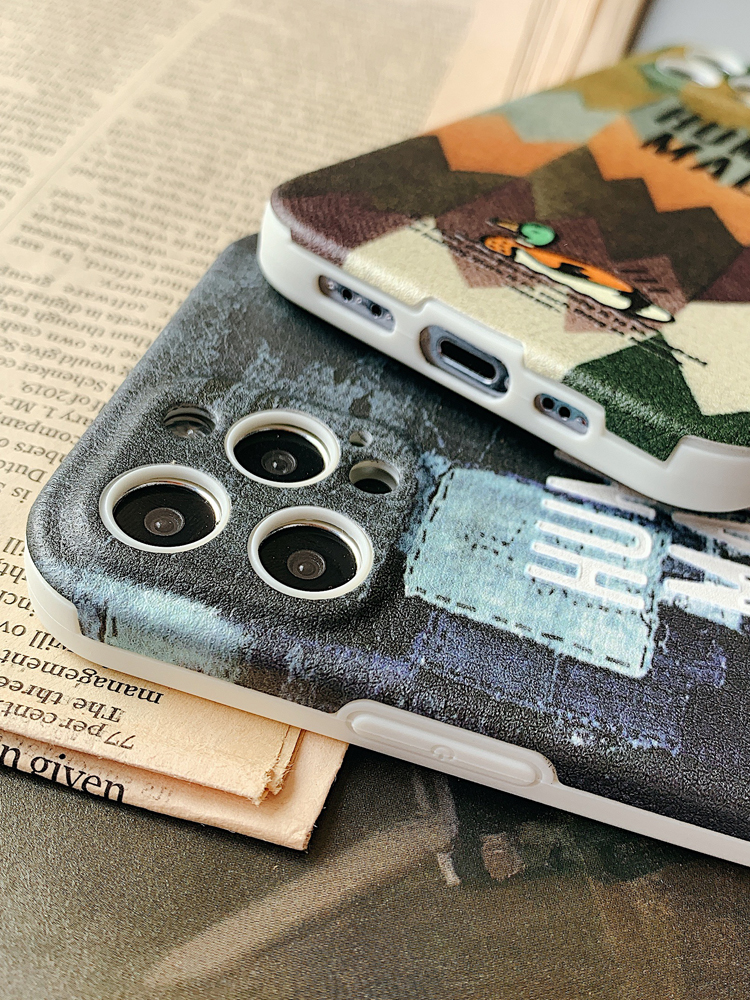 Tide Brand Camouflage Embossed Couple Mobile Phone Case - Image 3