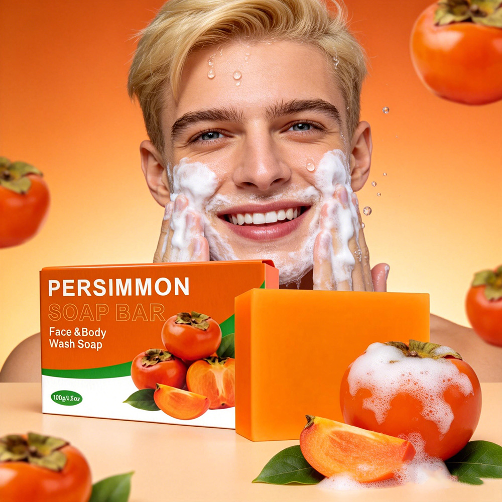 Rectangular Persimmon Soap