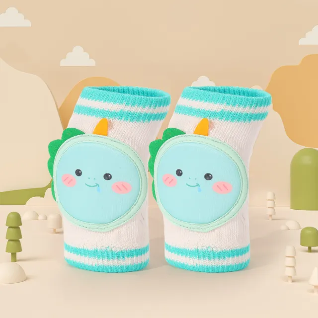 Crawling Artifact Children's Knee Pad Socks For Learning To Walk Little Dinosaur - Shop at LoveMi