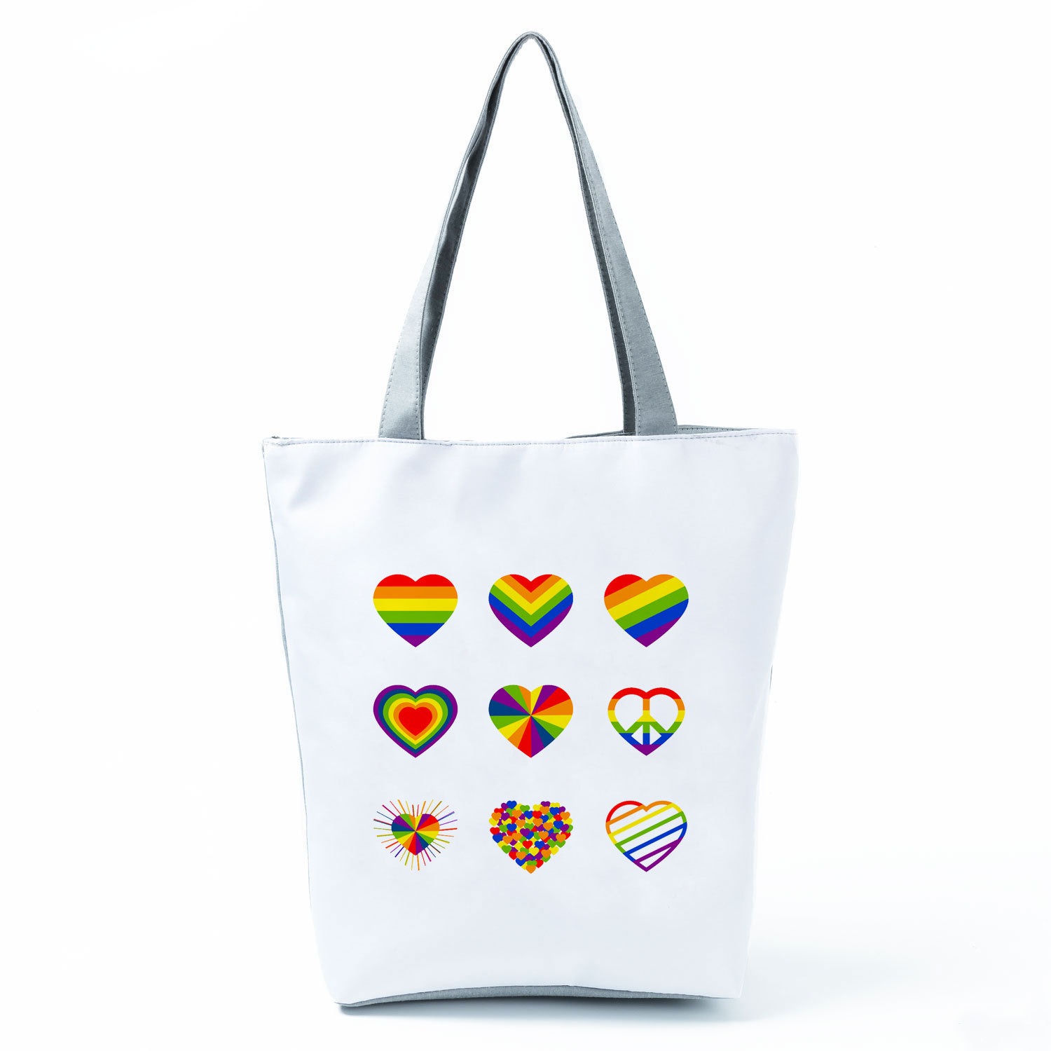 Title 15, Rainbow English bedruckte Casual Schultertasche...