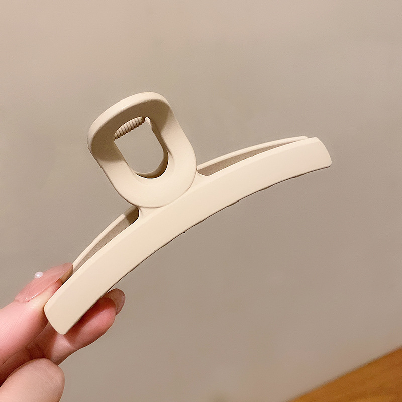 Take A Bath Plate, Hair Clip, The Back Of The Woman's Head