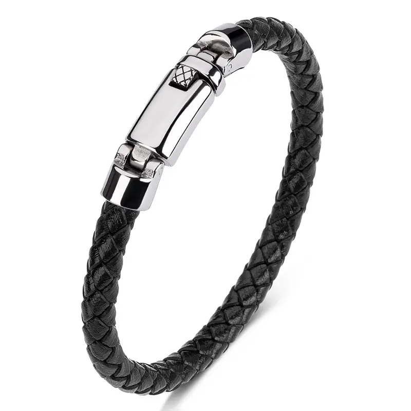 Stainless Steel Snap Bracelet Generous Jewelry