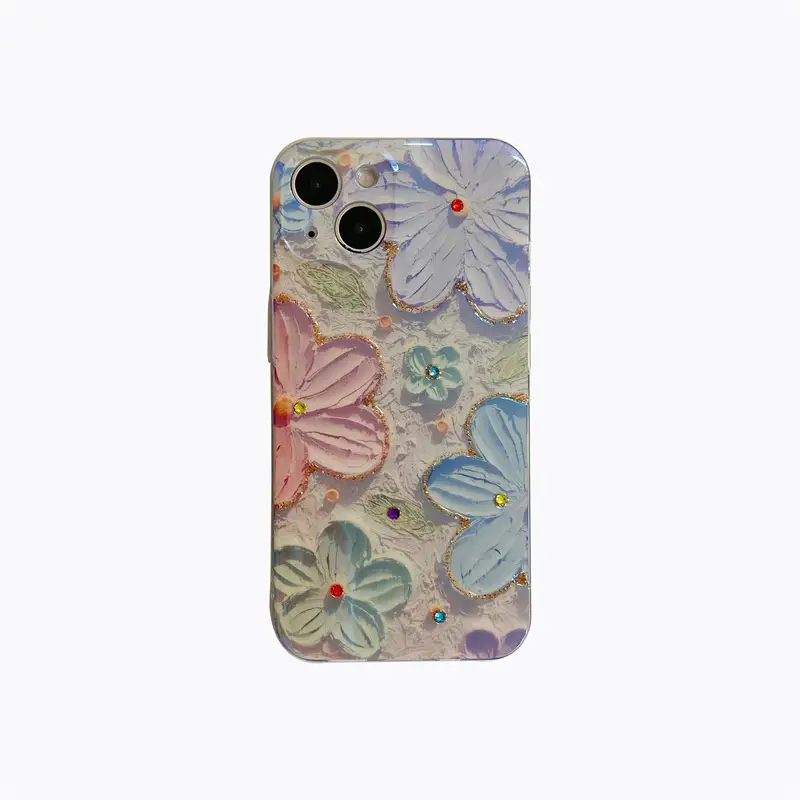 Colourful Oil Painting Floral Vintage Phone Case