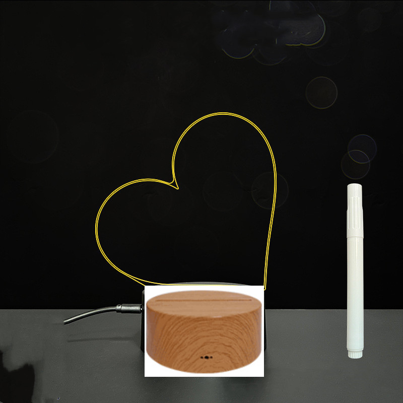 3D Acrylic Board Handwriting Message Board LED Light - Image 27