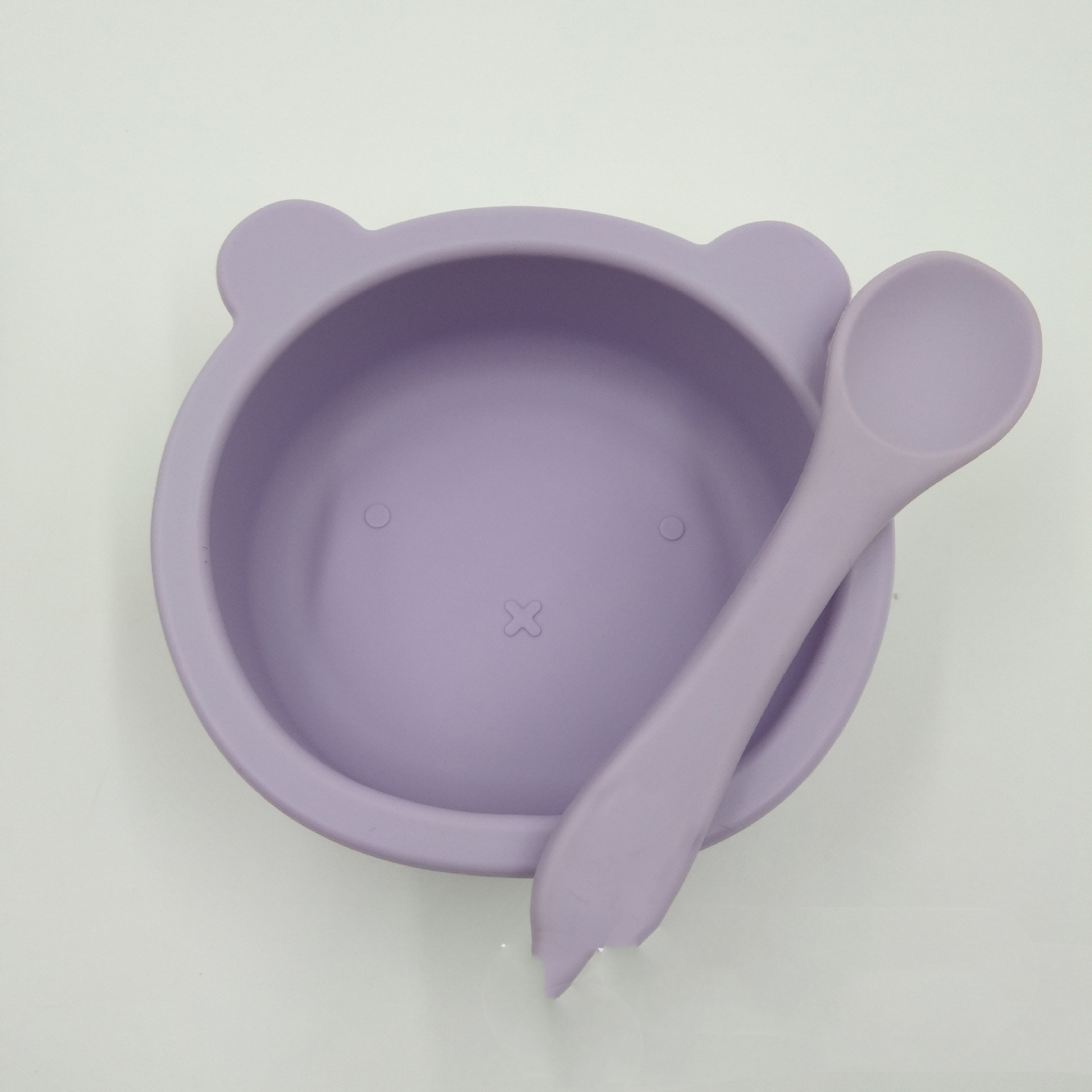 Title 4, Suction Cup Anti-fall Bear Silicone Baby Bowl C...