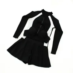 One-piece Swimsuit Ladies Cover Meat Sexy Fashion - Black - View 1