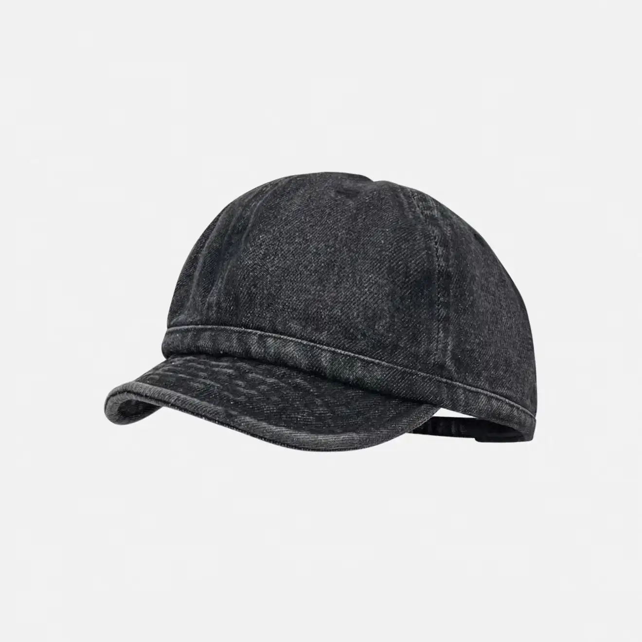 Japanese-style Retro Water-washed Gradient Brimmed Baseball Cap