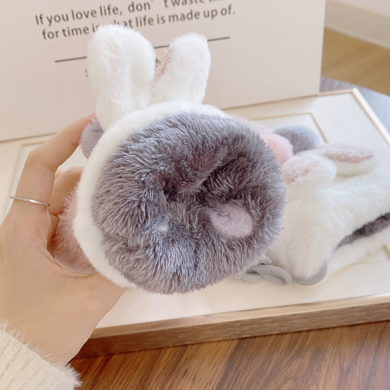 Winter Plush Thickened Knitting Gloves - Image 8