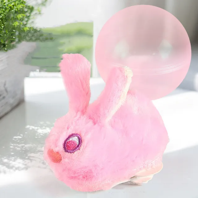 Simulated Hamster Rabbit Electric Rolling Ball Cat Toy Little Pink Rabbit - Shop at LoveMi
