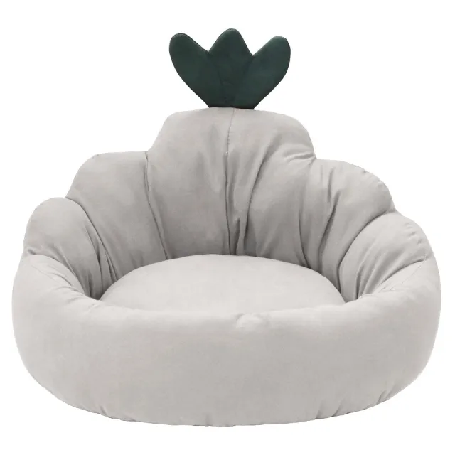 Carrot Kennel Universal In All Seasons Small And Medium sized Dogs Dog Mats Teddy Pomeranian Corgi Dog Beds Winter Warm Cat Litters Light Gray - Shop at LoveMi