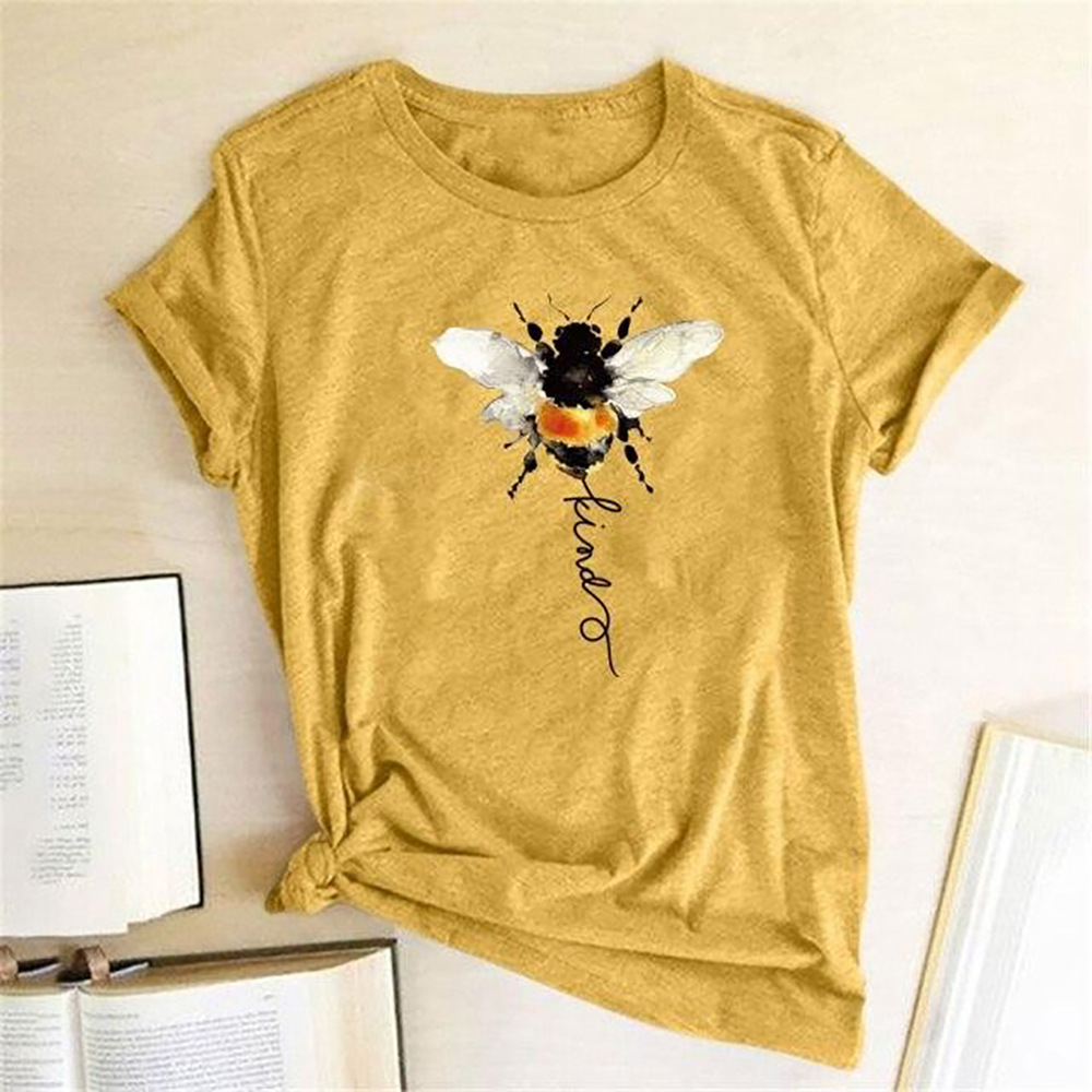 Title 2, Popular Loose Running 3D Printed Bee Fashion Ca...