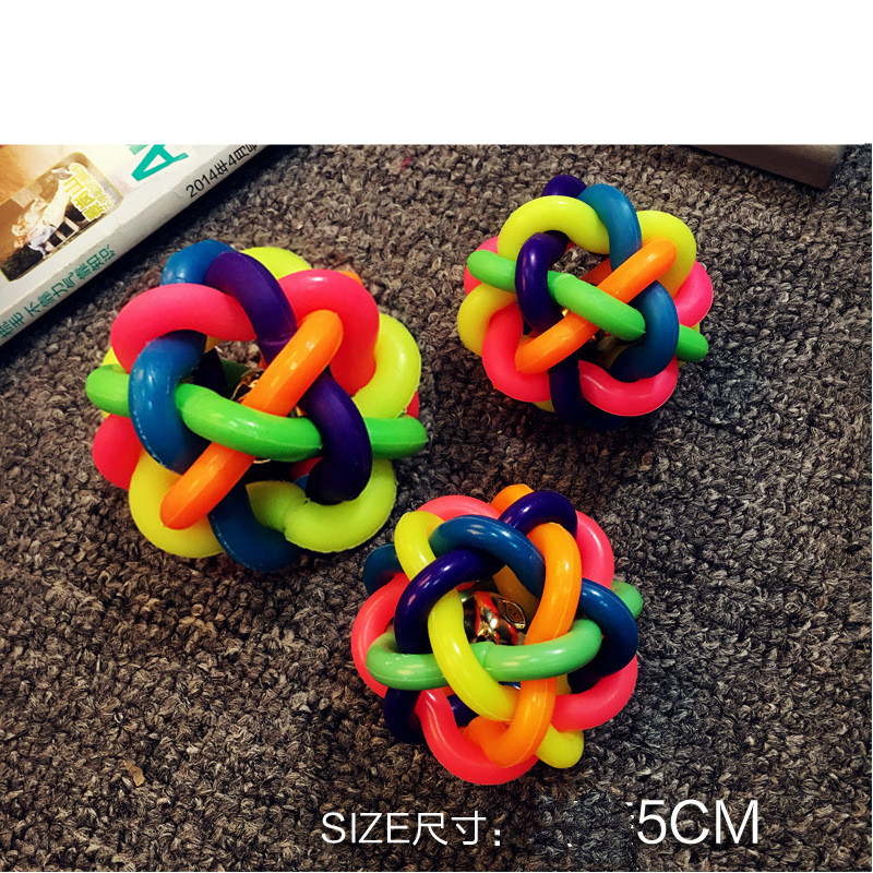 Title 1, Pet molar bite resistant cotton rope dog toy. D...