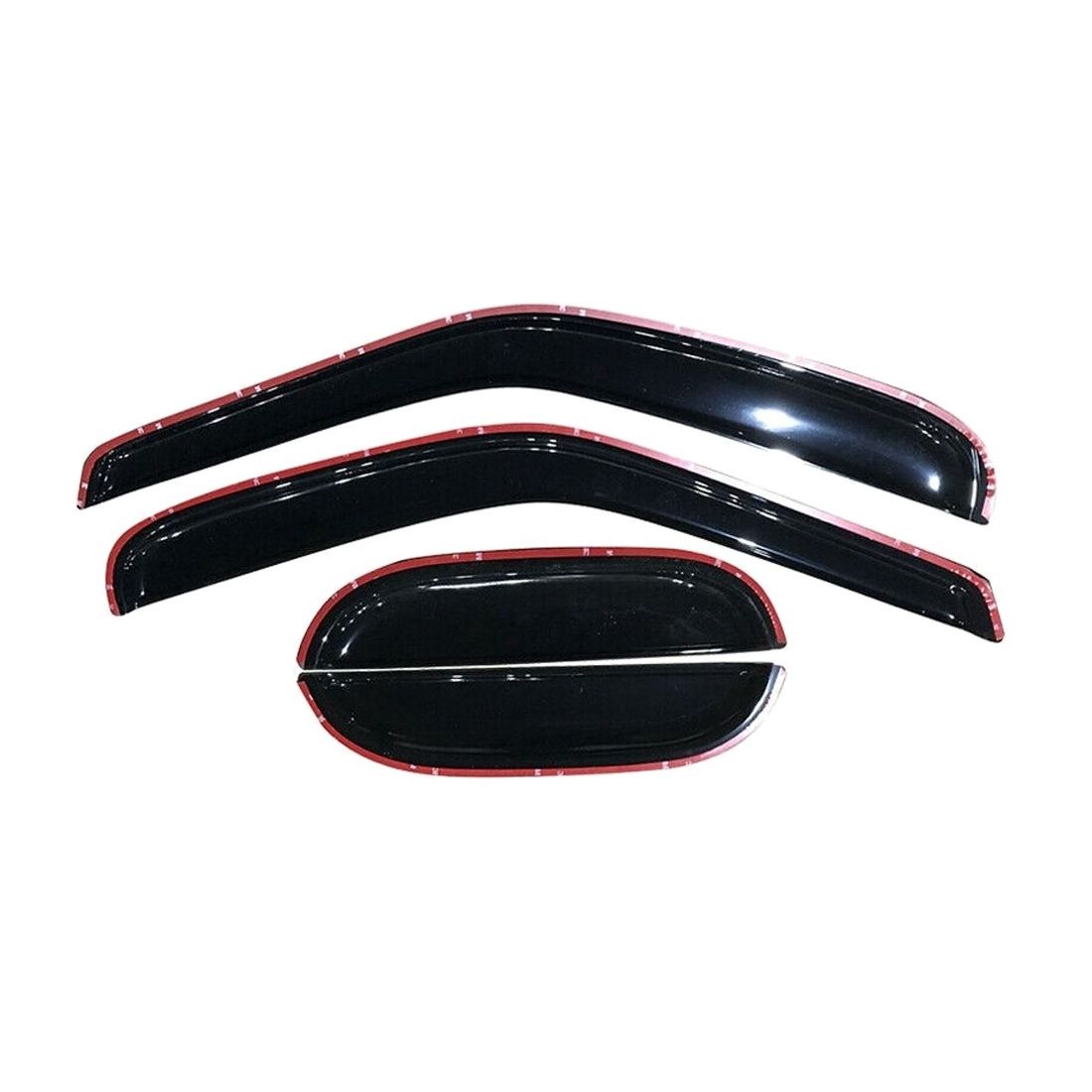 Fit 97-03 Ford F150 Extended Cab Acrylic Window Visors Sun Rain Guard 4PC