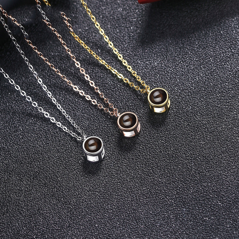 Fashion Personality Female Round Collar Chain