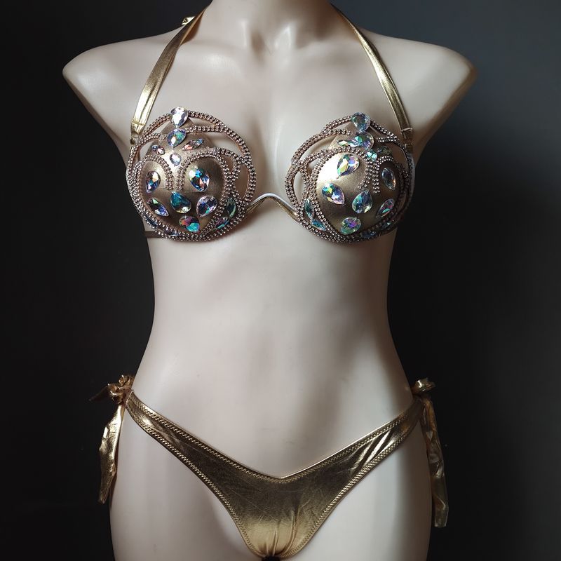 Title 6, Diamant-Bikini-Badeanzug für Damen mit Cut-Outs