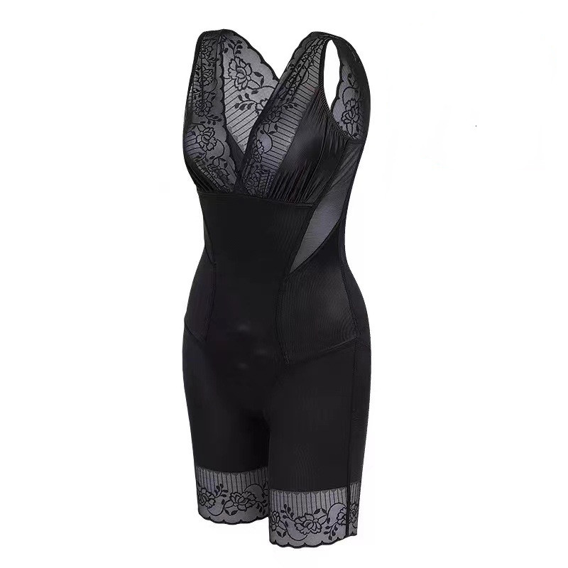 Title 3, Abdomen Corset Hip Lift Fat Burning Bodysuit Sl...