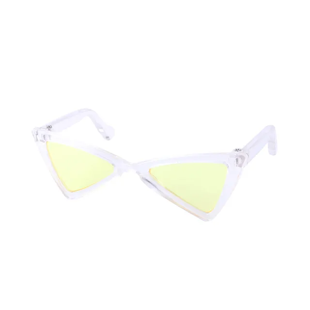 Funny Color Glasses Accessories For Dogs And Cats Yellow - Shop at LoveMi