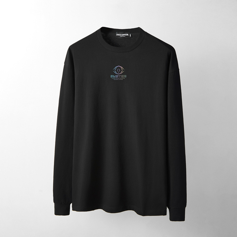 Colorful Reflective Fashion Trendy Brand Early Autumn Men's Thin Sweater