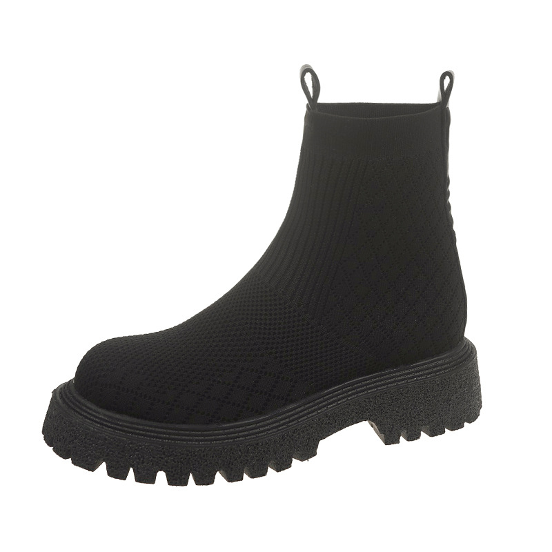 Ladies Fashion Trifle Hollow Sky Boots