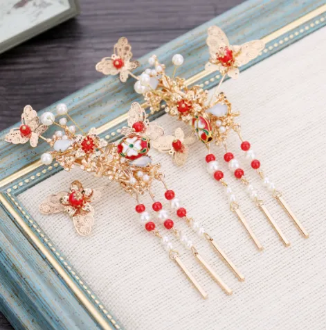 Headgear Vintage Fringed Clothing Accessories 01Color - Shop at LoveMi