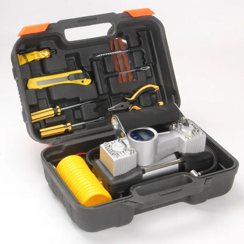 Dual-cylinder Tire Inflator, 50 Liters Minute