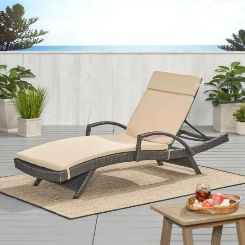 Two Salem Outdoor Lounge Chair Cushions, Not