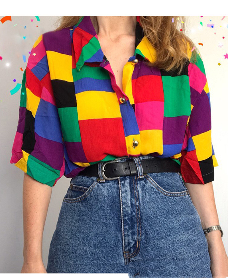 Printed Lapel Casual Cardigan Base
