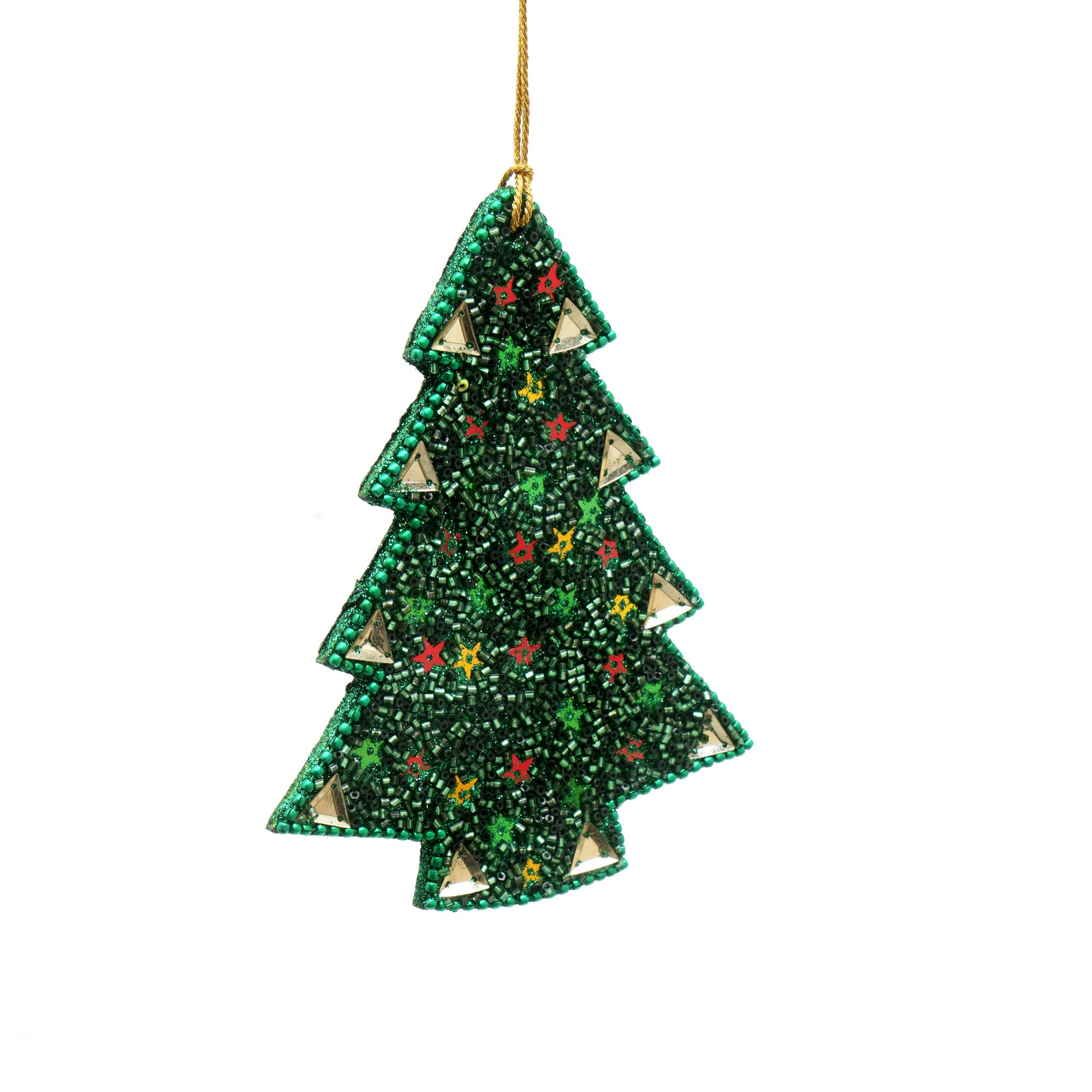 Beaded Star Hanging Ornament, picture 2 of 4