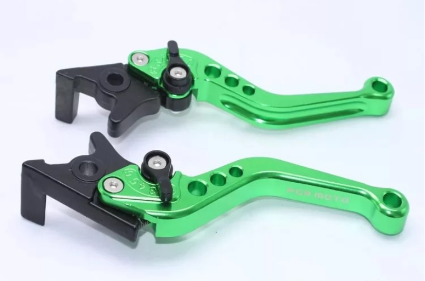 Motorcycle Scooter Adjustable Brake Clutch Lever Handle - Picture 12 of 21
