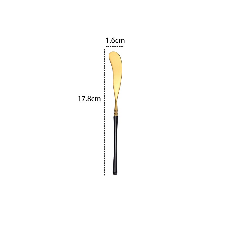 Butter Knife Black Gold