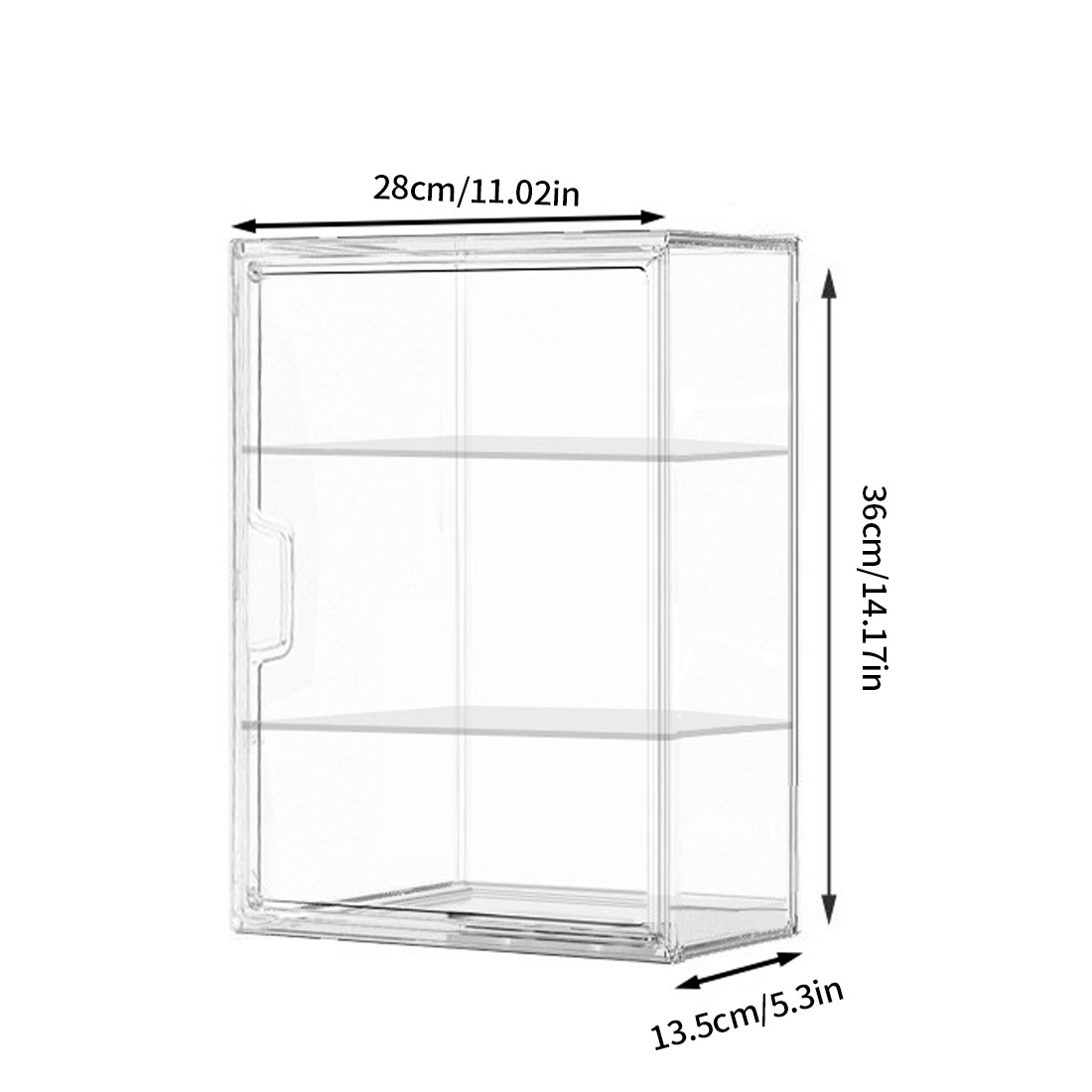 Acrylic Display Case Clear Display Box Dustproof Box