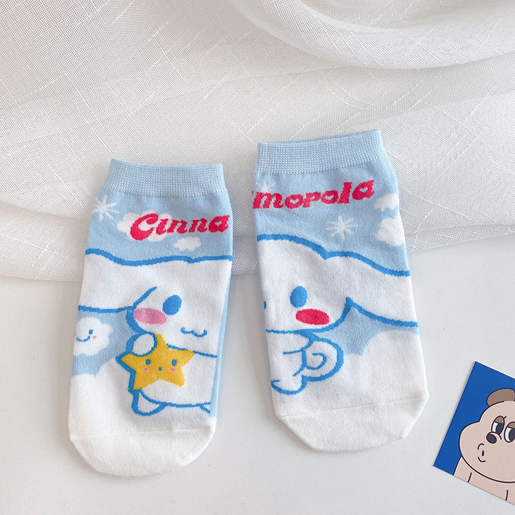 Title 5, Lady cartoon dog socks