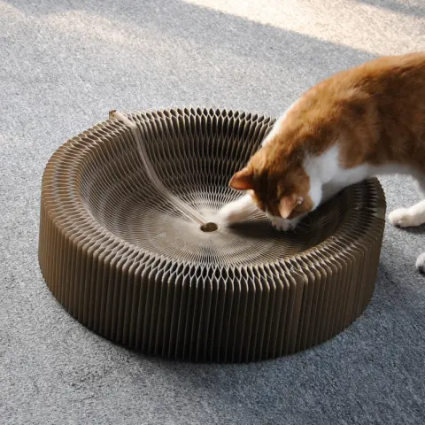 Corrugated Scratching Board Organ Nest Foldable Large Cat Toy
