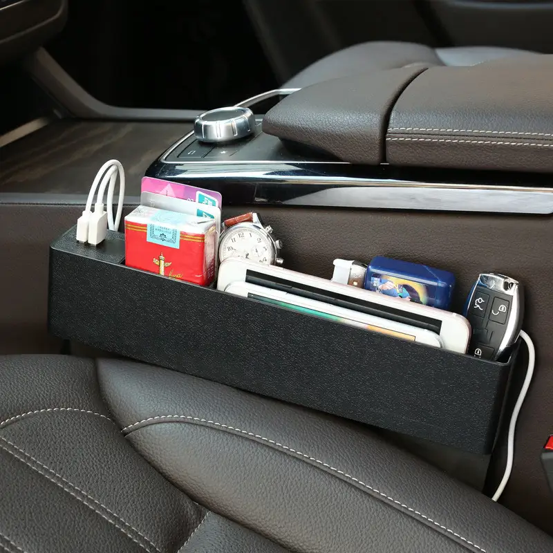 New Rechargeable Multifunctional Car Seat Storage Box
