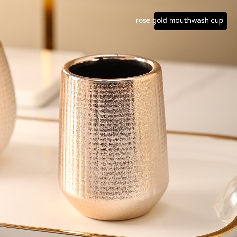 Rose Gold Gargle Cup