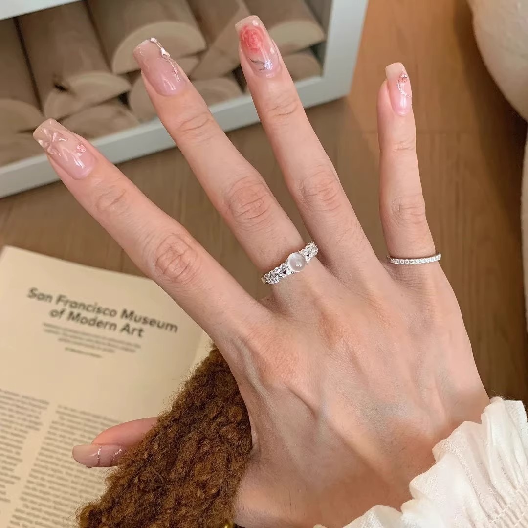 Bague ouverte Chalcedony Sailor Moon — Élégance et brillance - image 3