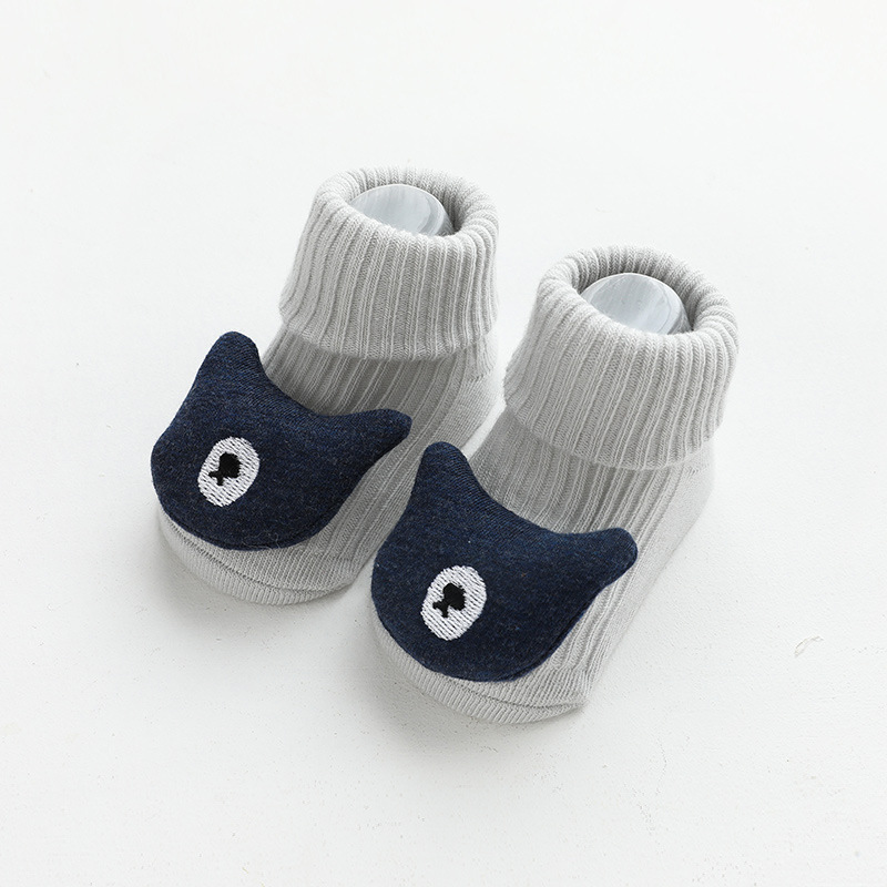 Title 6, Newborn Baby Socks With Three-dimensional Carto...