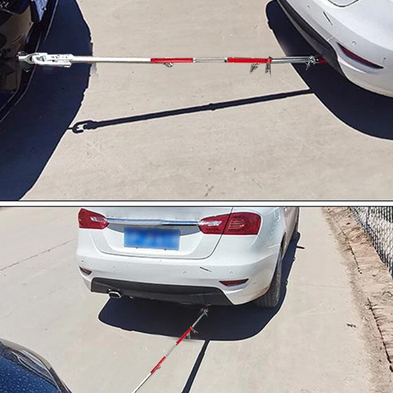 3 ton steel towing bar pole recovery tow pole damper spring