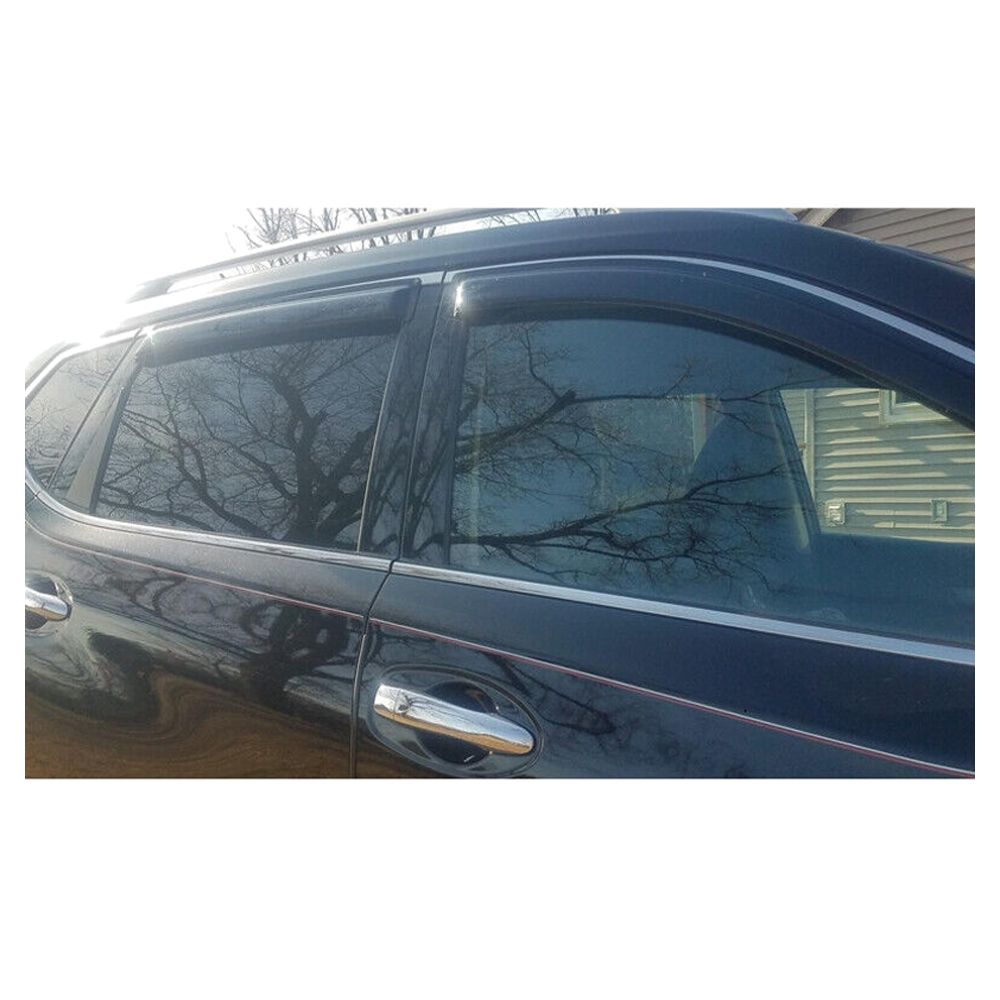 Fits 14-20 N Issan Rogue SV & SL Tape On 4PCS Window Visors Sun Rain Guard — foto 3