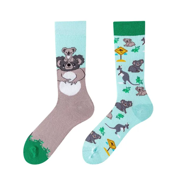 Creative Cartoon Long Tube Cotton Socks Wombat - Shop at LoveMi