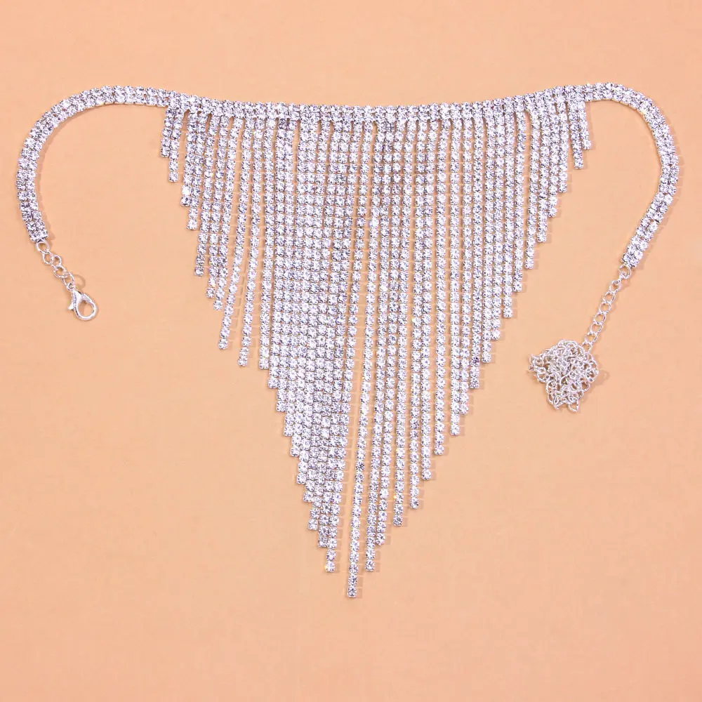 Double Row Necklace Symmetrical Alloy