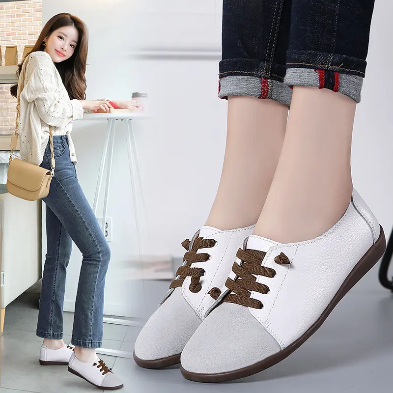 Little White Shoes Women Casual All-match Soft-soled
